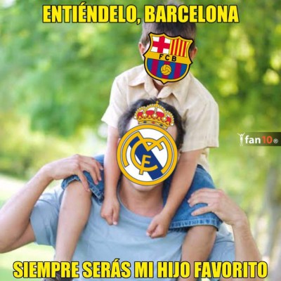 Los otros memes que no has visto del triunfo del Real Madrid en el clásico ante Barcelona