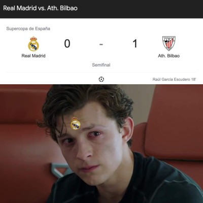 Muy crueles: los memes destrozan al Real Madrid por quedar eliminado de la Supercopa de España