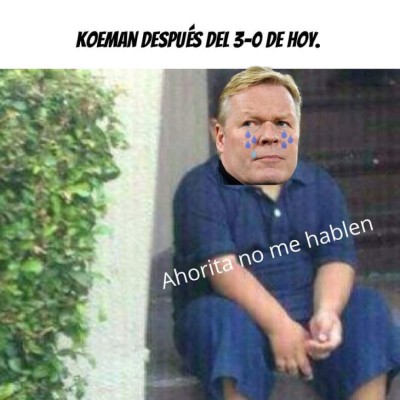 Los nuevos memes que hacen pedazos al Barcelona: Koeman, la Europa League y Messi son protagonistas