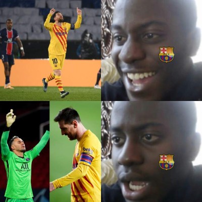 Los memes hacen pedazos a Messi y Barcelona tras ser eliminados de la Champions por el PSG