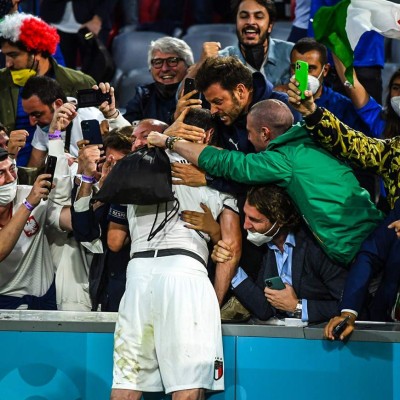 Fotos: Las lágrimas y sufrimiento del mejor jugador italiano; la tristeza de Bélgica y Hazard