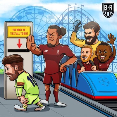 ¡Para morir de risa! Los otros memes que destruyen al Barcelona tras la debacle de Anfield&nbsp;&nbsp;