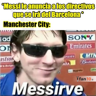 Siguen las burlas: Los otros memes que no has visto del 'adiós' de Messi al Barcelona