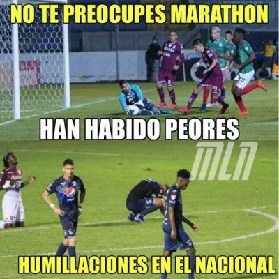 Memes: Tremendas burlas contra Marathón tras la derrota ante Saprissa en la Liga de Concacaf