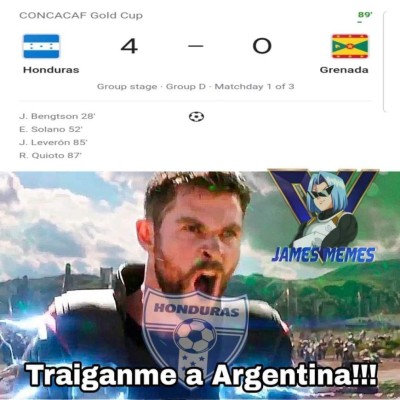 Honduras goleó a Granada y nadie se salva de los memes ¿Qué pasó con Salvador Nasralla?