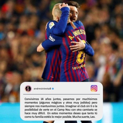 Ter Stegen sorprende: los emotivos mensajes de los compañeros de Messi tras su salida del FC Barcelona: 'Cambiaste el fútbol'&nbsp;&nbsp;&nbsp;