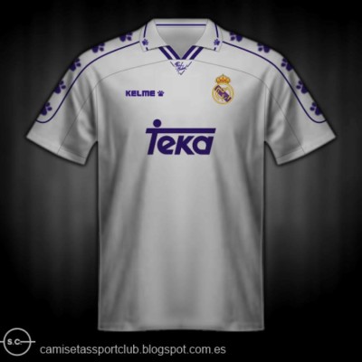Así ha sido la evolución de las camisetas del Real Madrid