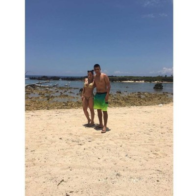 FOTOS: Las espectaculares vacaciones de futbolista del Olimpia y su esposa