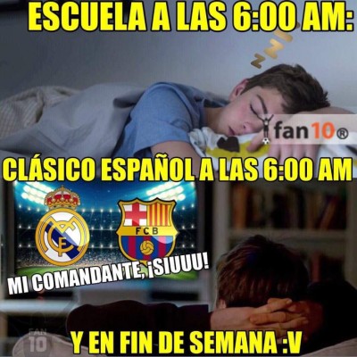 ¡MEMES! Hacen pedazos al Real Madrid tras perder el clásico ante Barcelona