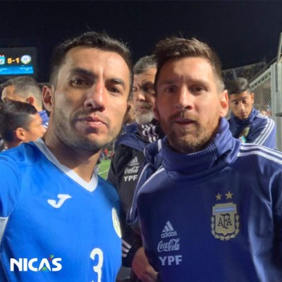 En fotos: Selección de Nicaragua se vuelca a Messi tras recibir paliza de Argentina