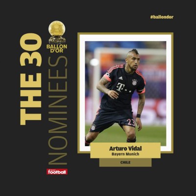 Fotos: Conoce la lista de los 30 jugadores nominados al Balón de Oro