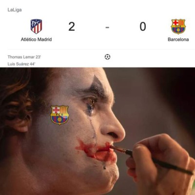 Atlético derrotó al Barcelona y los memes hacen pedazos a Koeman, Laporta y Luis Suárez