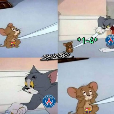 Los memes destrozan al Barcelona y a Messi tras ser goleados por el PSG en el Camp Nou