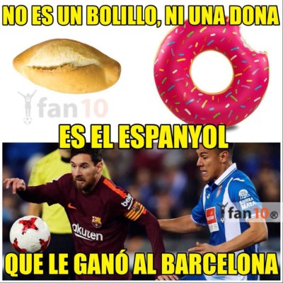 MEMES: Hacen pedazos a Messi y al Barça tras derrota ante el Espanyol en Copa del Rey