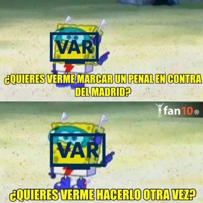 Los memes y los penales revientan al Real Madrid tras recibir paliza del Valencia