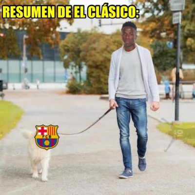 Los otros memes que no has visto del triunfo del Real Madrid en el clásico ante Barcelona