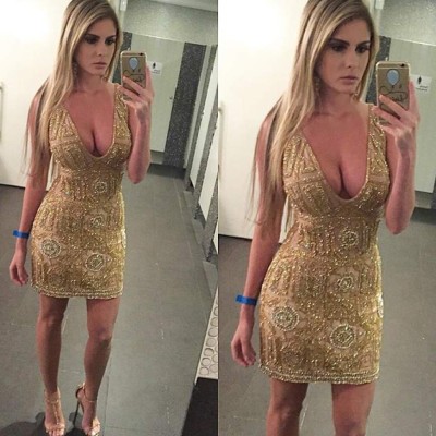 Ella es Bárbara Evans, exnovia del peruano Paolo Guerrero