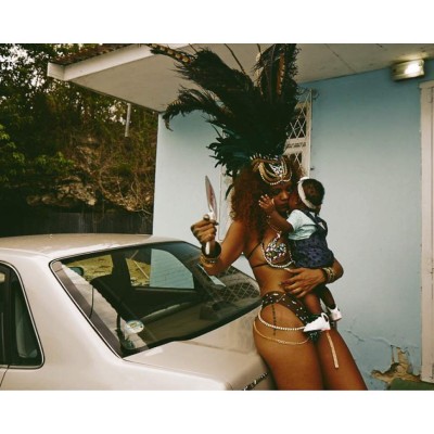 Lewis Hamilton y Rihanna disfrutaron en el carnaval de Barbados