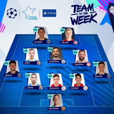 Con sorpresas: Este el mejor 11 de la primera jornada de Champions sin ningún jugador del Real Madrid