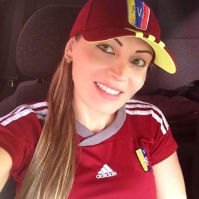 Arcelia Bravo, la modelo venezolana que se desnudó por el gane de México a USA