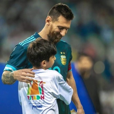 No viste en TV: El bonito gesto de Messi en el triunfo de Argentina ante Brasil