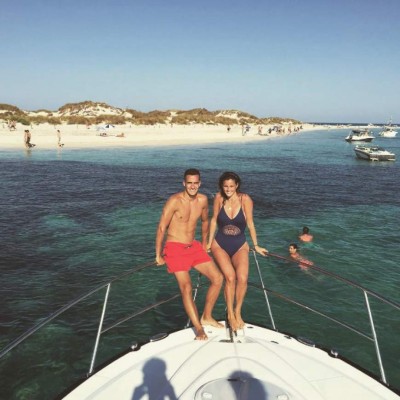 Así fue la romántica pedida de mano de Lucas Vázquez a su novia