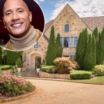 Con una cabaña de 150 años: La espectacular mansión que compró Dwayne Johnson 'La Roca'
