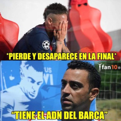 Los otros memes que no has visto donde hacen pedazos a Neymar y PSG por perder la Champions&nbsp;&nbsp;