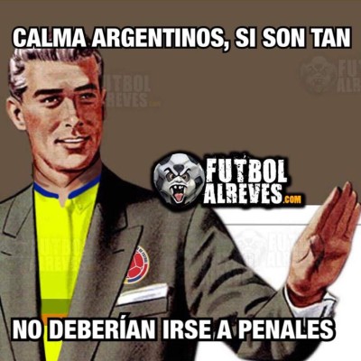 Los divertidos memes que dejó el Argentina-Colombia