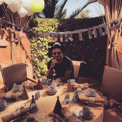 David Beckham celebra su cumpleaños 40 por todo lo alto en Marrakech
