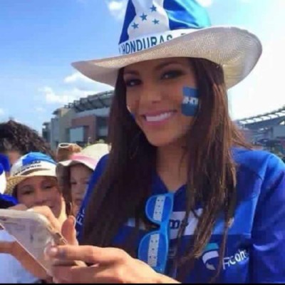 Las linduras que están apoyando hoy a la Selección de Honduras