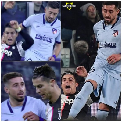 En imágenes: El agarrón de Cristiano Ronaldo con Héctor Herrera, patada al banderín y Rihanna deslumbró