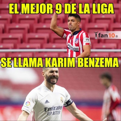 La gallinita de Suárez: Atlético se deja empatar ante Real Madrid y las redes explotan con divertidos memes