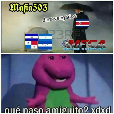 ¡DIVERTIDOS! Los memes que crucifican a Costa Rica por la eliminación en Copa Oro