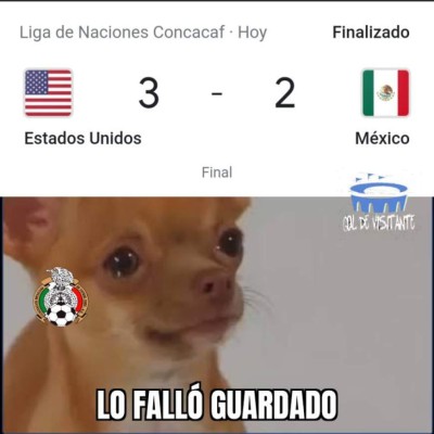 ¡Regresó el 'no era penal'! Los jocosos memes que humillan a México por perder la final de la Liga de Naciones