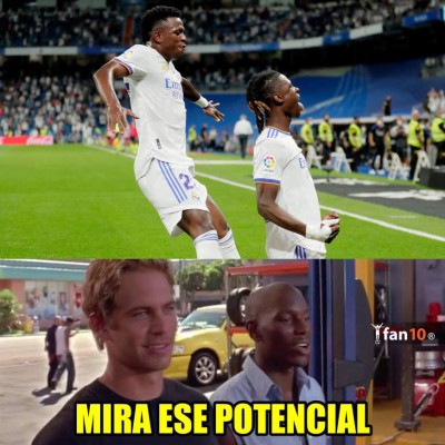 Los memes de la paliza del Real Madrid al Celta con Vinicius y Benzema de protagonistas