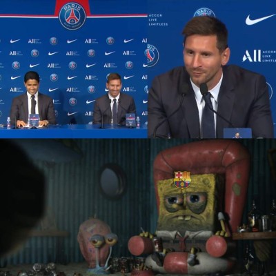Hacen pedazos a Barcelona y su fanaticada: los jocosos memes de la presentación de Messi con el PSG