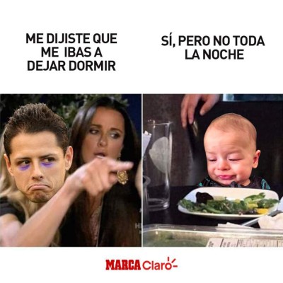 Chicharito Hernández busca el mejor meme para su hijo y las redes explotan