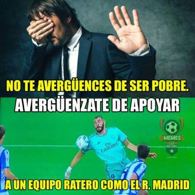 Los otros memes que no has visto y donde destrozan al Real Madrid junto al VAR