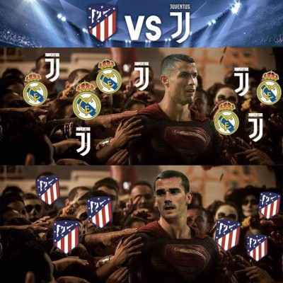 'Trituran' con memes a Cristiano Ronaldo y a la Juventus tras derrota ante el Atlético