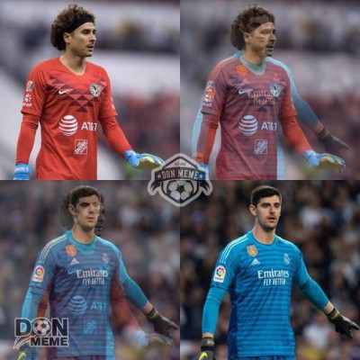 Los memes 'trituran' a Courtois y al Real Madrid por el sufrido empate ante el Brujas