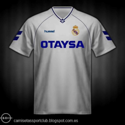 Así ha sido la evolución de las camisetas del Real Madrid
