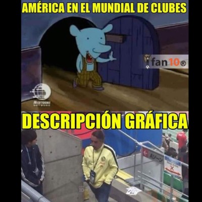 MEMES: Destrozan al América por su mal papel en el Mundial de Clubes