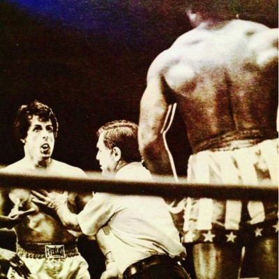 Sylvester Stallone revela inéditas imágenes de Rocky y Apollo Creed sobre el ring