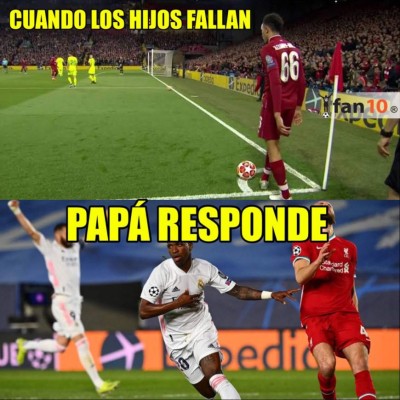 Los memes del pase del Real Madrid a semifinales de la Champions donde destrozan al Barça