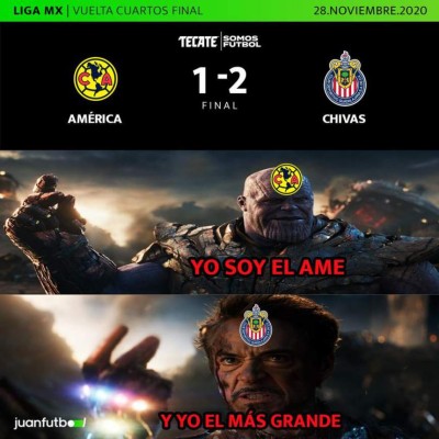Los memes hacen pedazos al América y Memo Ochoa tras ser eliminados por Chivas en México