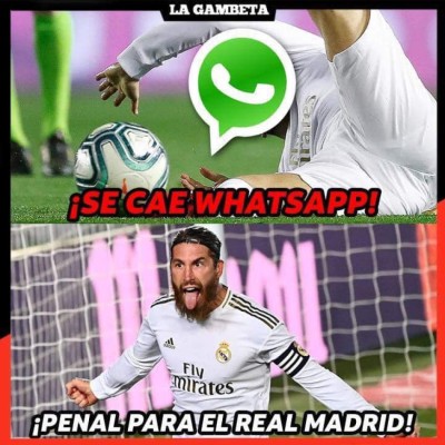 Real Madrid, víctima favorita de los memes tras la última caída de Instagram y Whatsapp