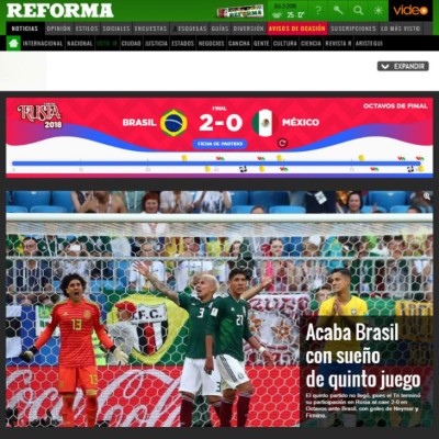 Así reaccionó la prensa mexicana tras la eliminación del Mundial: 'Sigan soñando con el quinto'