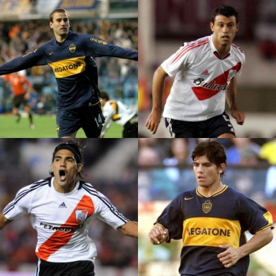 Así lucian los cracks mundiales cuando jugaban en Boca y River