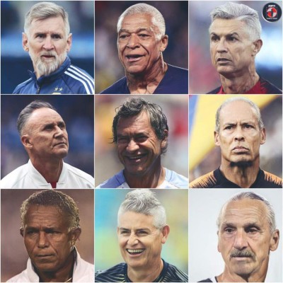 Hasta Carlos Pavón: Así serán tus ídolos y los grandes cracks del fútbol cuando sean ancianos